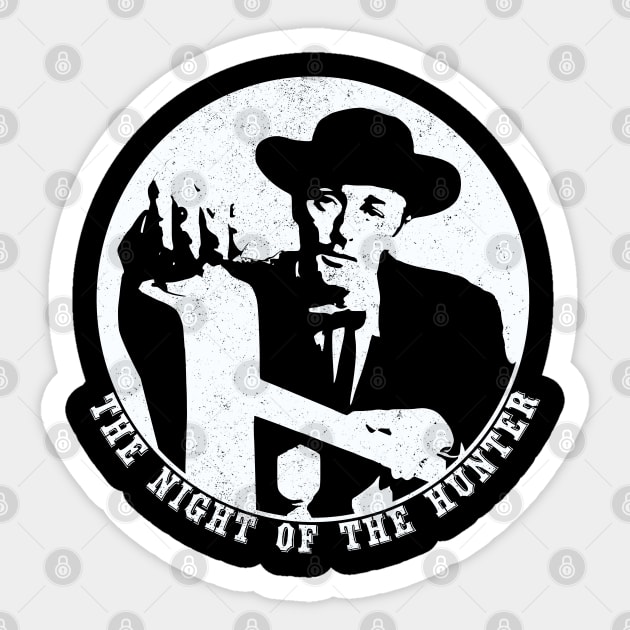 Robert Mitchum Night Of The Hunter Sticker by RCDBerlin